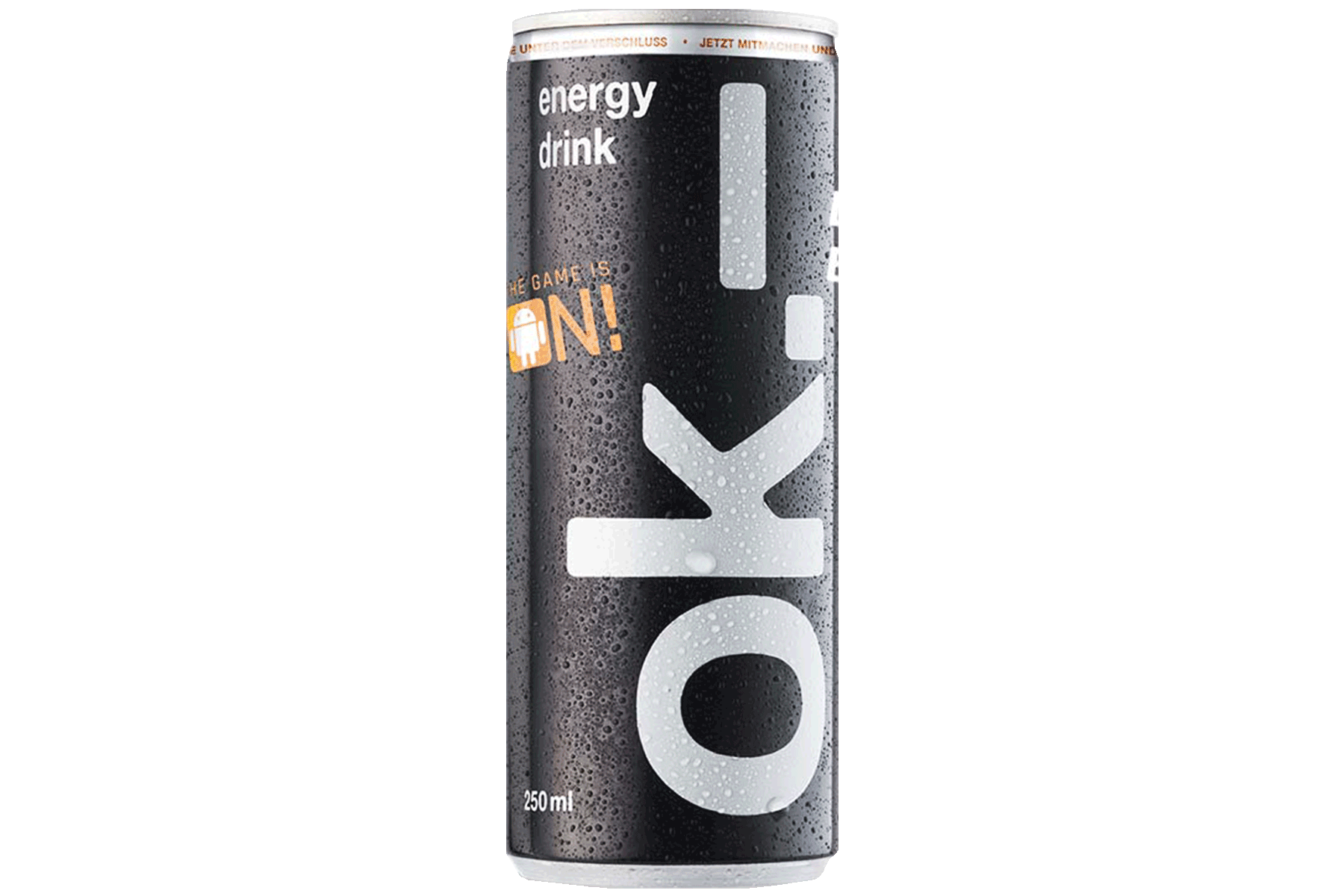 ok.– energy drink - The game is on